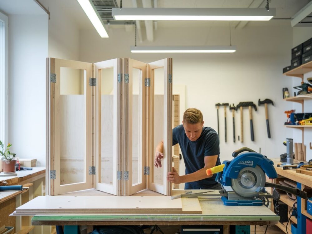 elementy drzwi lamanych