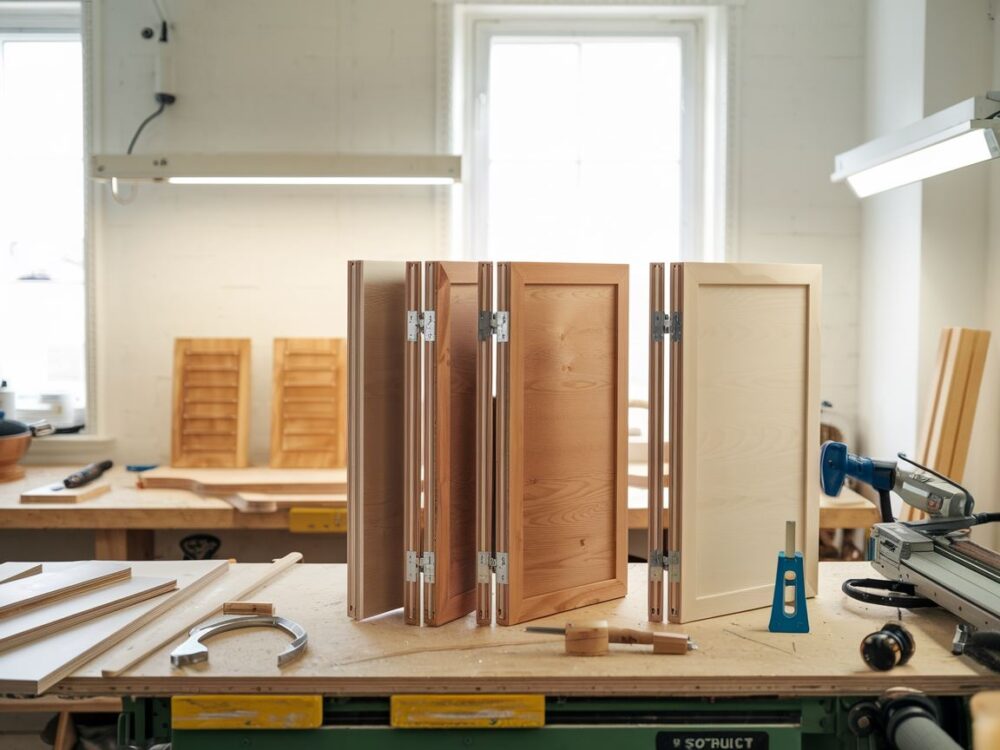 montaż drzwi łamanych