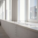 nowoczesny parapet okienny