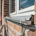 parapet zewnętrzny w ścianie