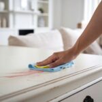 usuwanie plam z drewna